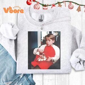 Christmas Home Alone Vintage Graphic Shirt, Kevin Shirt, Funny Sweatshirt
